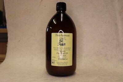 Flax Cold-Pressed Organic Oil, from