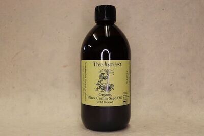 Black Cumin Cold-Pressed Organic Oil, from