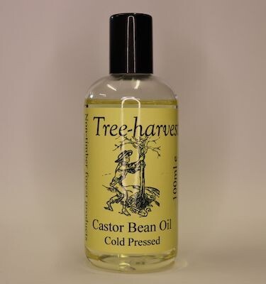 Castor Bean Cold-Pressed Carrier Oil, organic source from