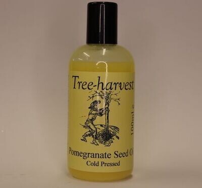 Pomegranate Seed Cold-Pressed Carrier Oil, organic source from