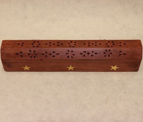 Jali Wooden Incense Stick Box