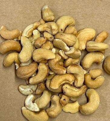Cashew Nuts Roasted/Salted, from