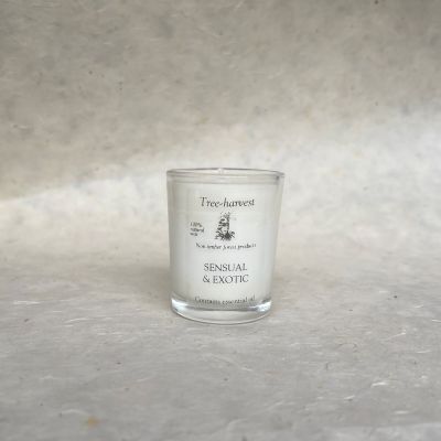 Pure Plant Wax Votive Candle - Sensual and Exotic