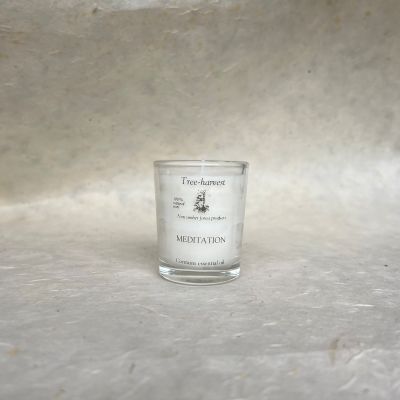 Pure Plant Wax Votive Candle - Meditation