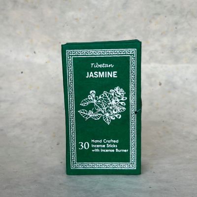 Tibetan Jasmine Incense and Burner Set