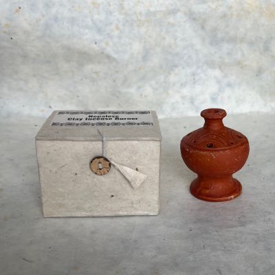 Baby Pottery Incense Burner - Boxed