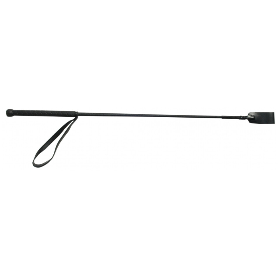 CRAVACHE ÉQUITATION CLUB TdeT, COULEUR: Noir, Taille: 66cm