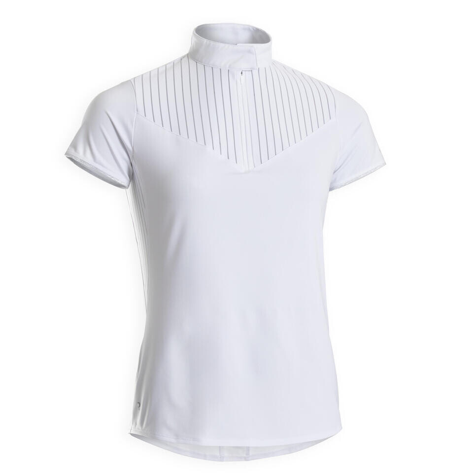 POLO DE CONCOURS FEMME BLANC