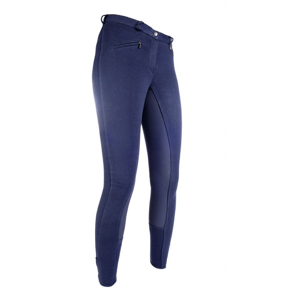 PANTALON FEMME -Basic- HKM, COULEUR: Bleu Foncé, TAILLE: 36