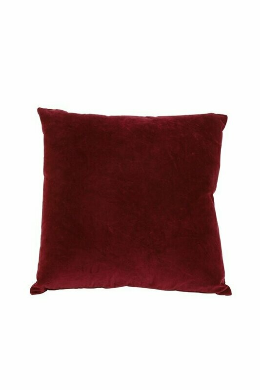 Kussen Velvet Rood