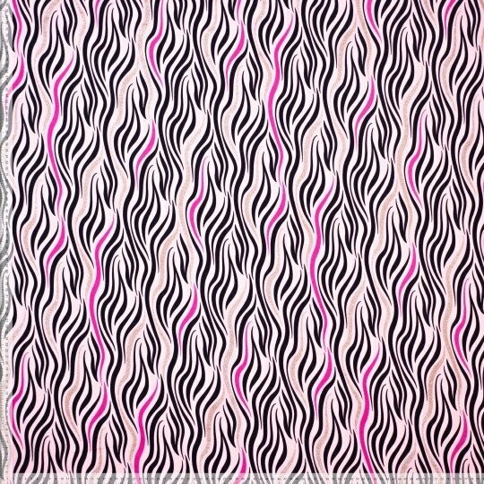 Jersey Zebra Baumwolle
