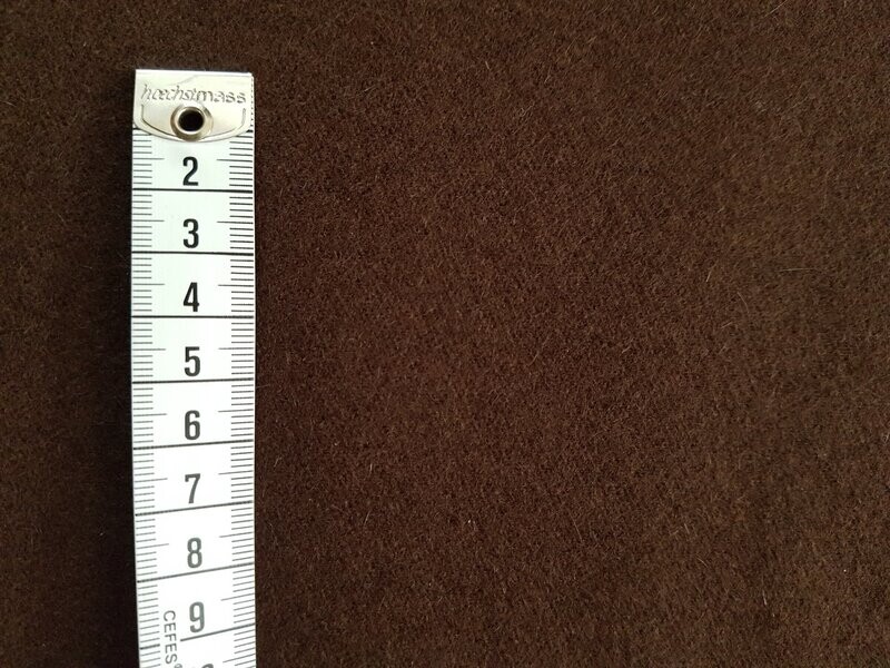 Mantelstoff 100% Wolle braun Mantelstoff 100% Wolle braun
