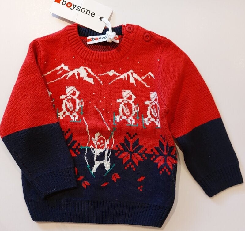 Baby Strickpullover Norwegermuster Baby Strickpullover Norwegermuster