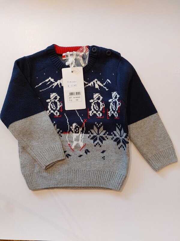 Baby Strickpullover Norwegermuster Baby Strickpullover Norwegermuster