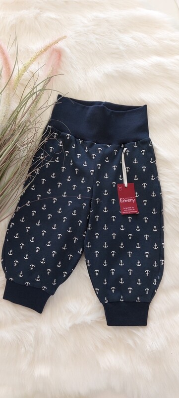 Eiweny Schlupfhose blau mit Ankern Eiweny Schlupfhose blau mit Ankern