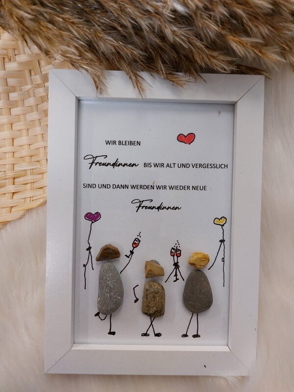 Steinbild vergessliche Freundinnen Steinbild vergessliche Freundinnen