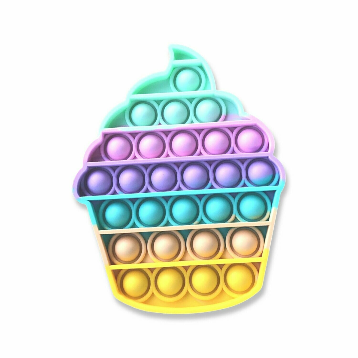 Pop it Cupcake Pastel Fidget Toy