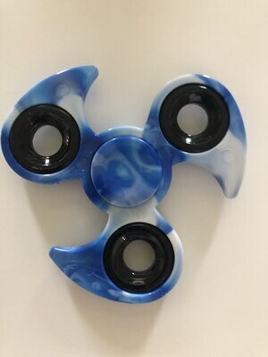 Fidget Spinner-Ninga Blue Tie Dye