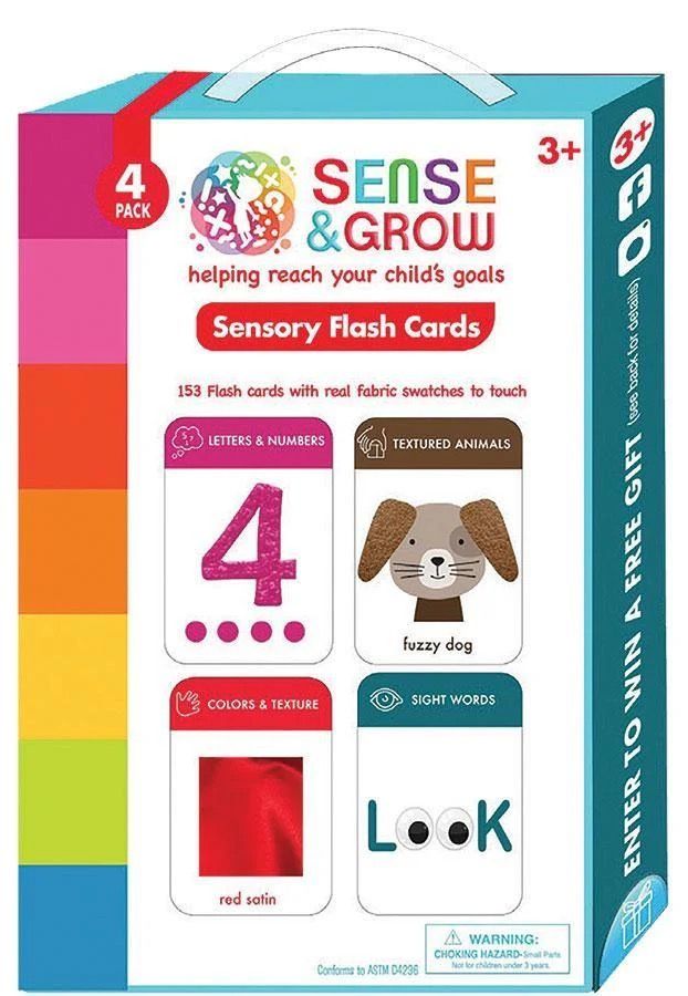 Flash Cards-Sense and Grow