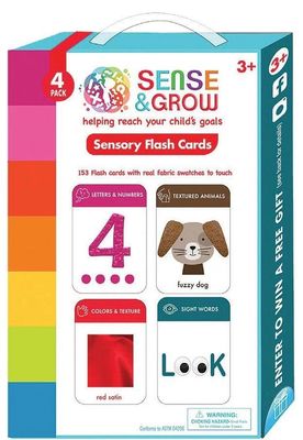 Flash Cards-Sense and Grow