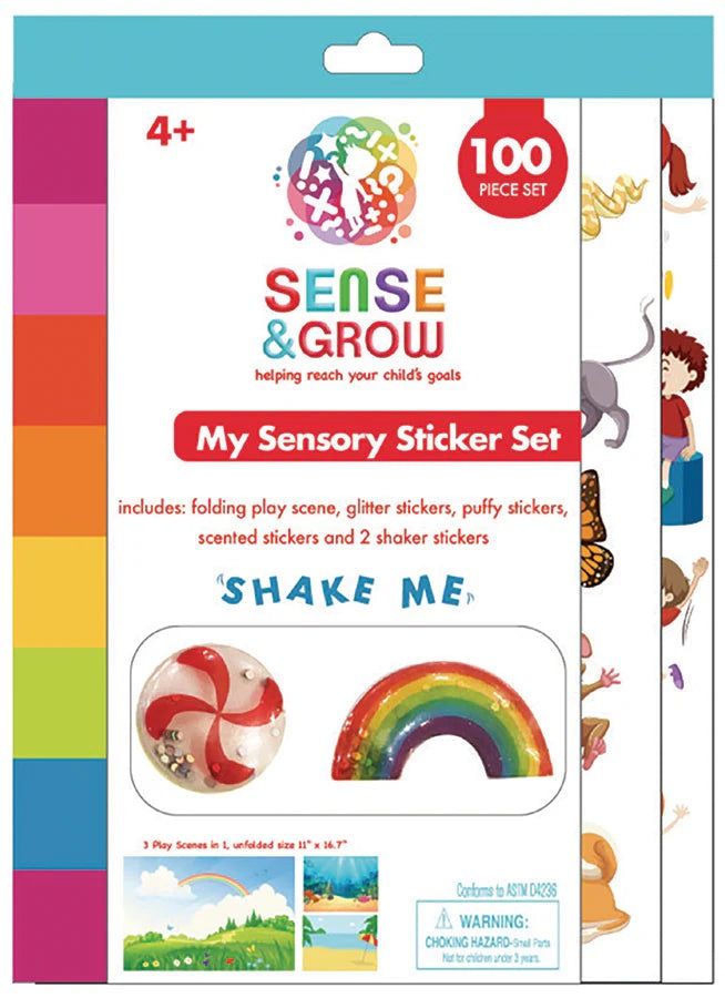 Sensory sticker set