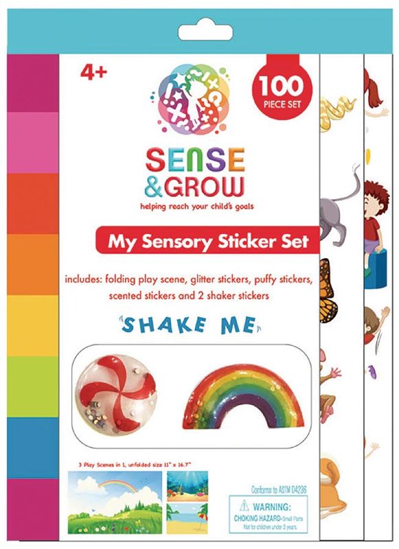Sensory sticker set