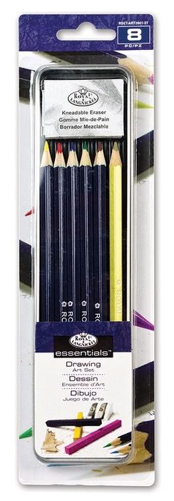 Mini Tin Coloured Pencils