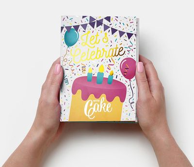 Lets Celebrate  Insta Cake Card kit