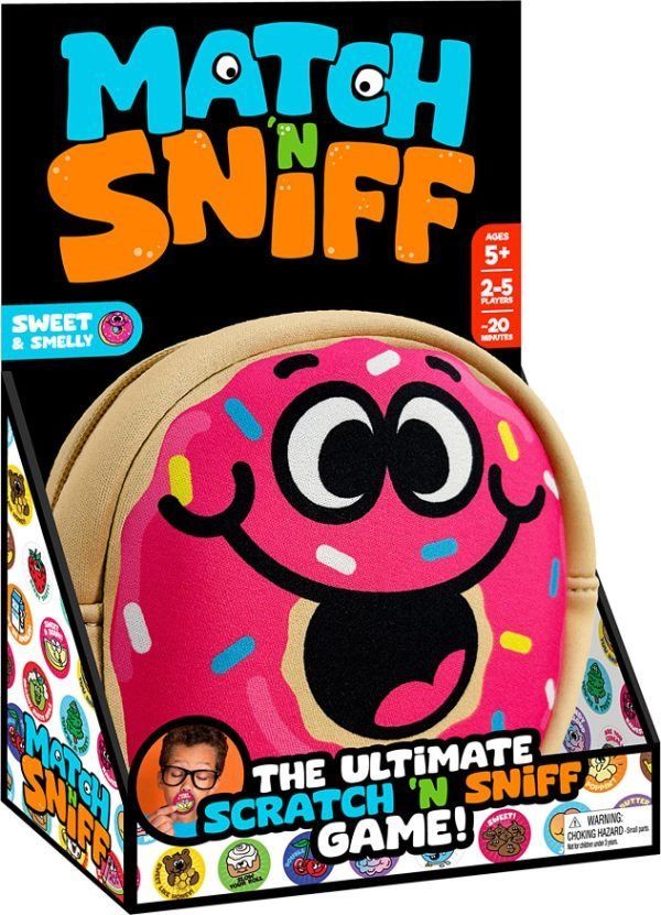 Match N' Sniff Scratch & Sniff Game | Family Sensory Game by Schylling Match N' Sniff Scratch & Sniff Game | Family Sensory Game by Schylling