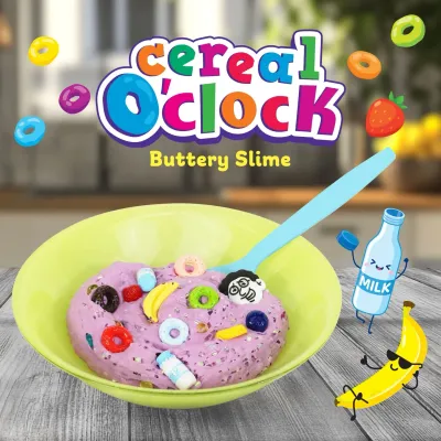 Cereal O'Clock Buttery Slime