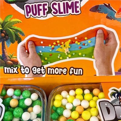 Dino Puff Slime Dino Puff Slime