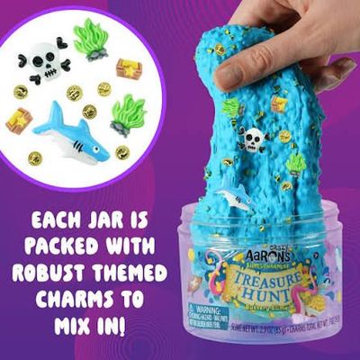 Crazy Aaron’s Treasure Hunt Buttery Slime | Scented Sensory Slime with Charms Crazy Aaron’s Treasure Hunt Buttery Slime | Scented Sensory Slime with Charms
