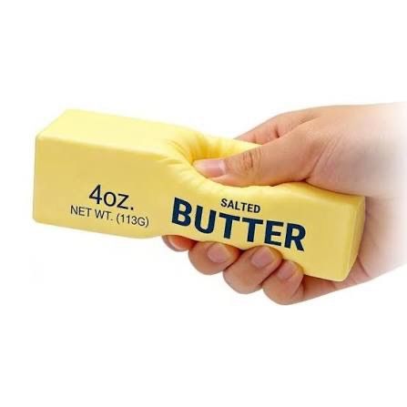 Salted Butter Squishy 4oz | Slow Rise Food Sensory Squishy Toy