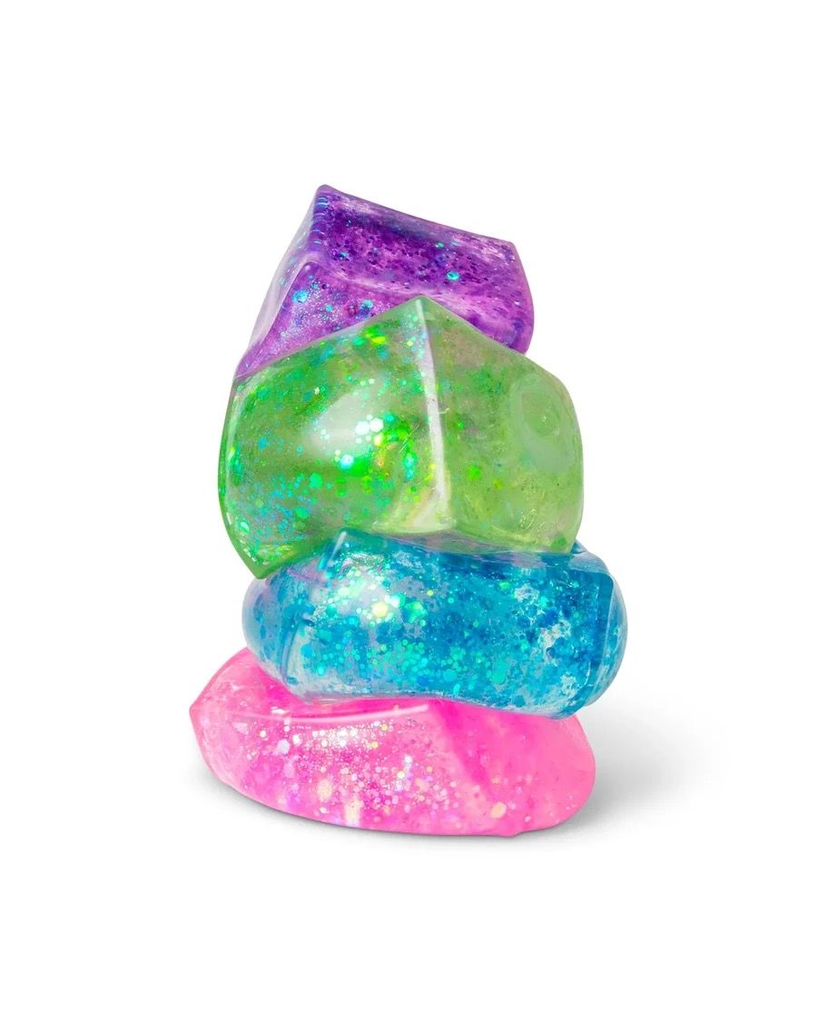 Scrunchems Glitter Sugar Cube Squishy Scrunchems Glitter Sugar Cube Squishy
