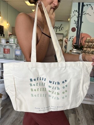 Refill With Us Bag
