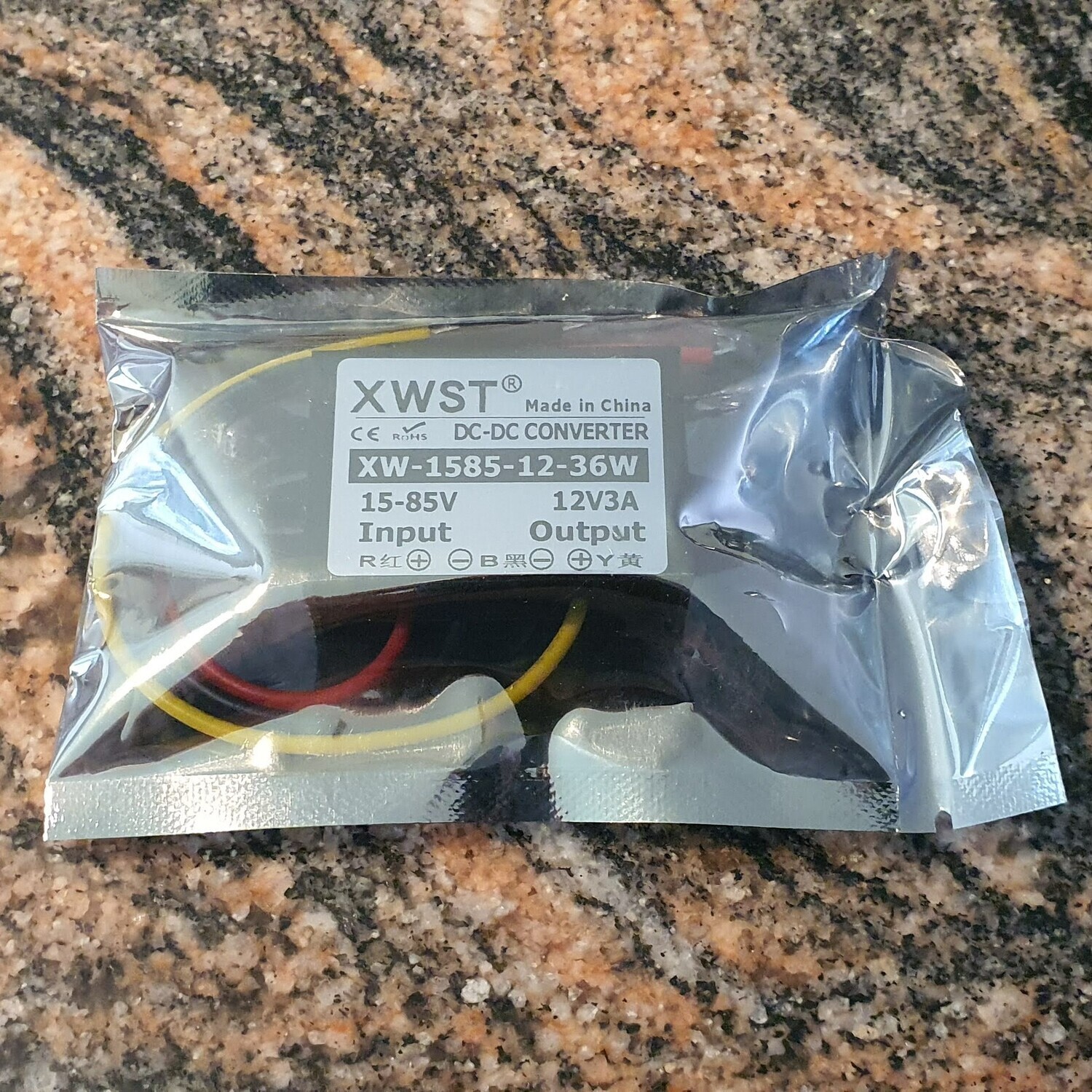 12V 3A (36w) Buck Converter (15-85v input)