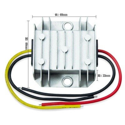 12V 3A (36w) Buck Converter (30-90v input)