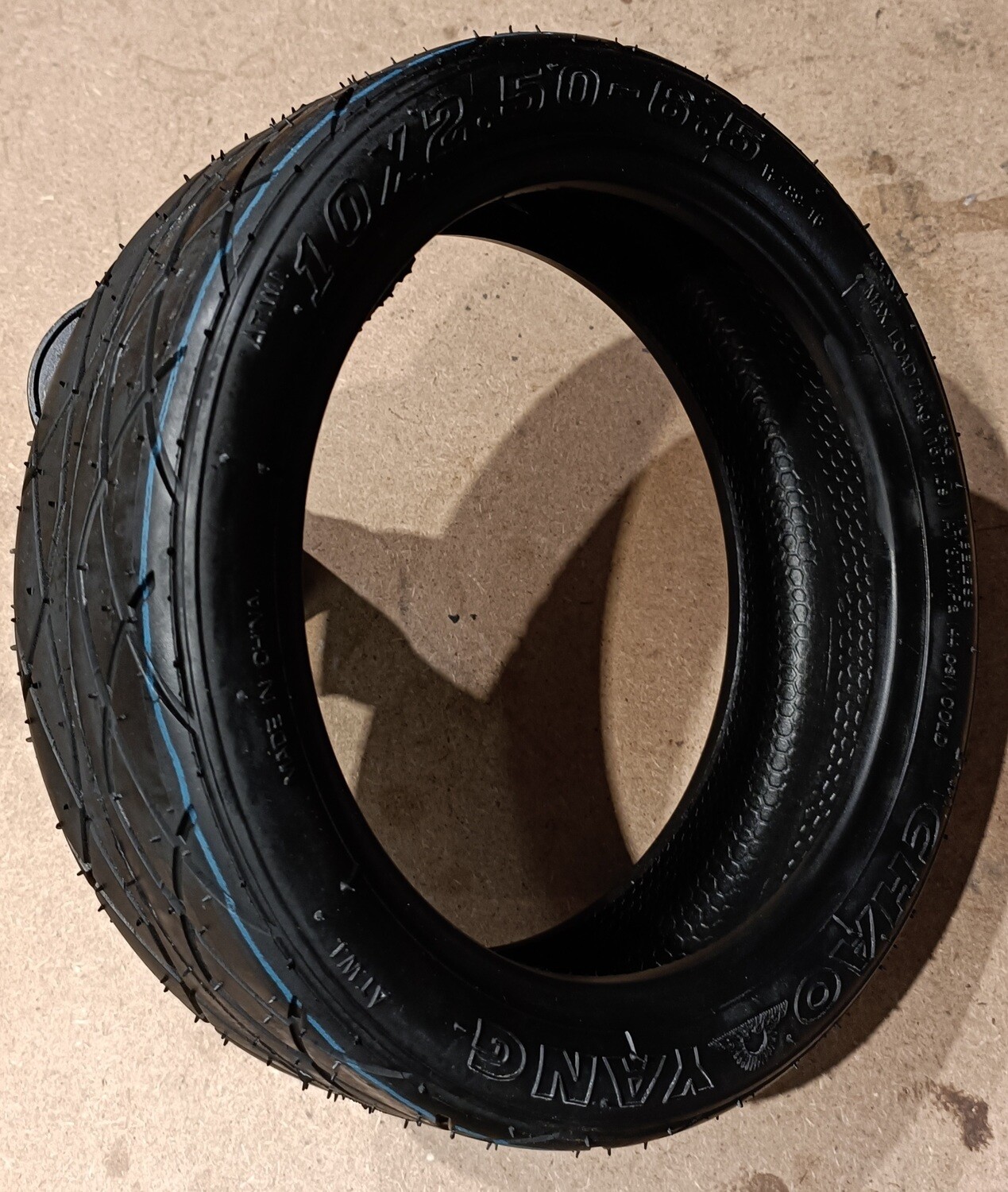 Chao Yang 10x2.50-6.5 (10&quot;) Tyre (Blue line, tubeless) suit Ninebot Max [H-789]