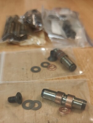 TurboTouch Hinge Service Kit for Kaabo Mantis by eScootNow (M8x29 pair screw)
