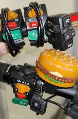 Switching Instrumentation for eScooter with slider turn switch