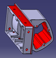 Gspace Venus Mainbody rear suspension bracket block suit G15 Commander
