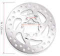 Gspace Venus 120mm brake disc suit G15 Commander