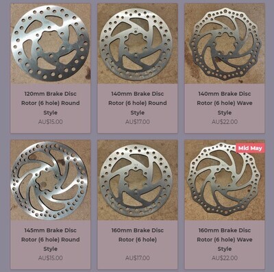 Brake Disc Rotors