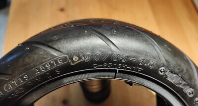 CST 90/65-6.5 Road Tyre (tube type) [C-9316K]