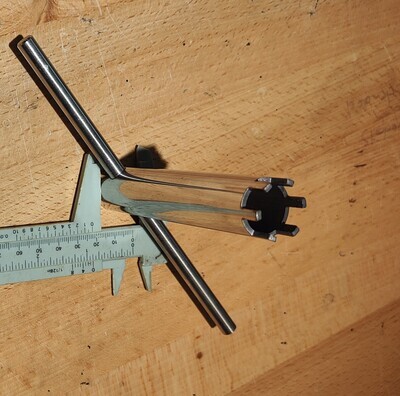 Castle Tool for Front Fork Screw on Segway Ninebot ES1 ES2 ES4 (spanner wrench)