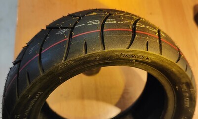 Xuancheng 100/55-6.5 Road Tyre (tubeless, OSH) [DynoRoad | TH-026]