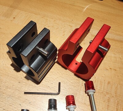 DDM VDM-10 Ruggedised Upgraded Strengthened Folding Stem Clamp suit Zero 8X/10X/11X, Dragon Hunter X10, X11 &amp; Raptor