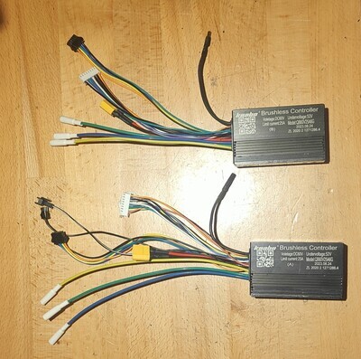 Kaabo Sinewave Controller 60V 25A (front or rear) suit Mantis Duo (newer headlight / hub version)