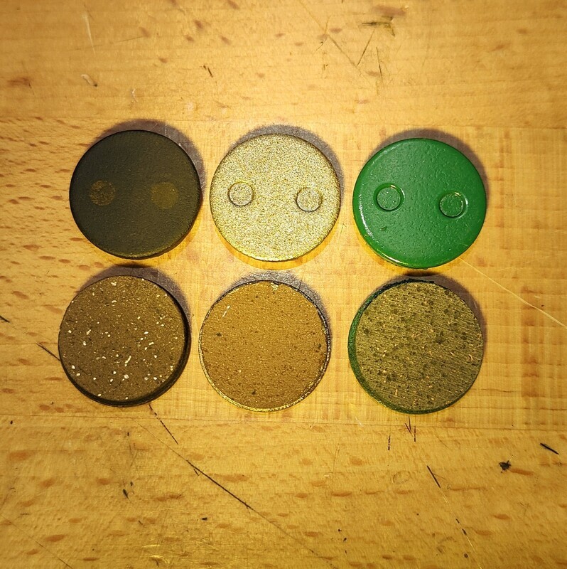 SemiMetal Resin Brake Pad Round 21.6mm Brisbane Stock / Next Day