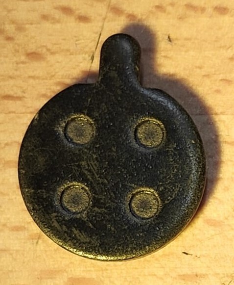 Round Tail 18.5mm Brake Pad, Compound: Resin Semi-Metal